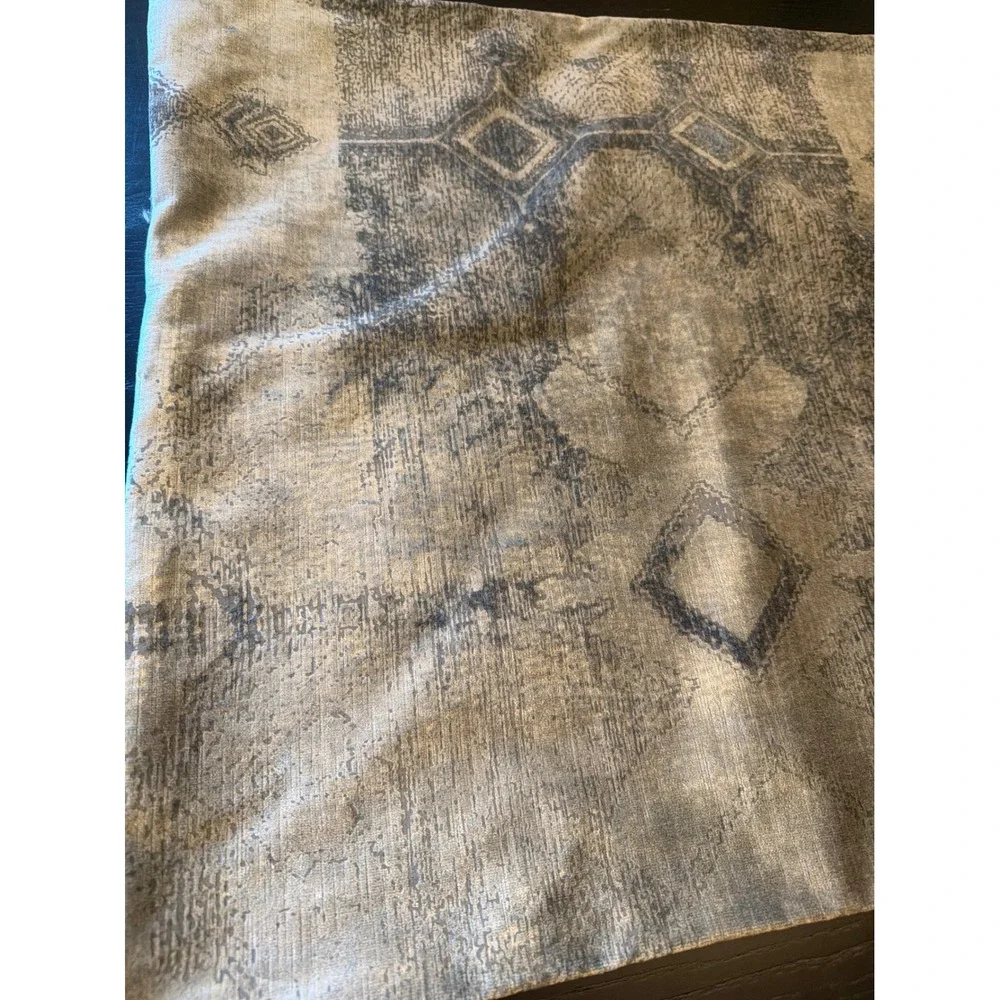 Restoration Hardware Pillow Cover Arena Velvet Oushak 24x24 Diamond Luxury‎